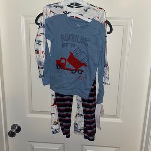 Boys PJs Size 5T set of 3